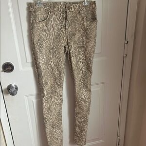 Chico's Animal Print Jeggings